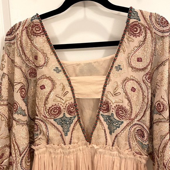 RARE FREE PEOPLE Midi Mesa Dress - Picture 6 of 7